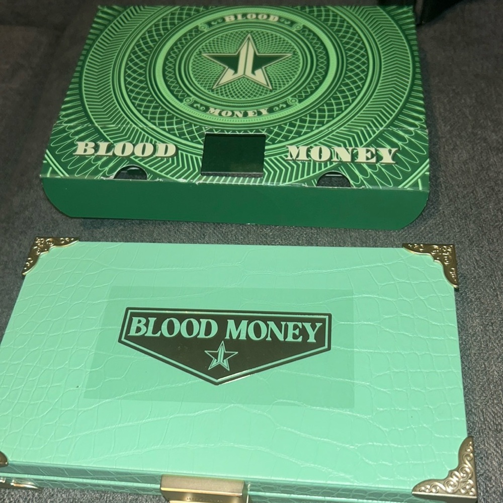 Jeffree star blood money palette